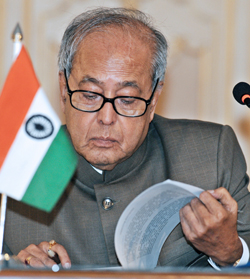 Pranab mukarjee